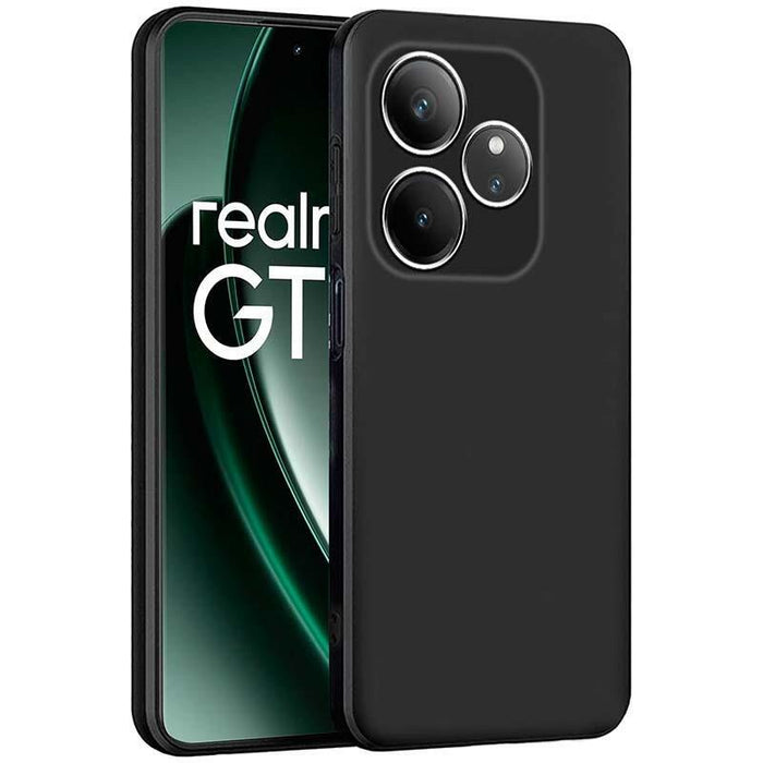 Funda Realme Gt6 / Gt 6t 5g Square Liquid Premium Negro