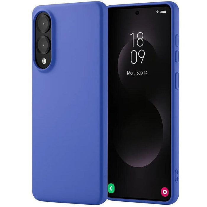 Funda Samsung Galaxy S25 Edge Square Liquid Premium Azul