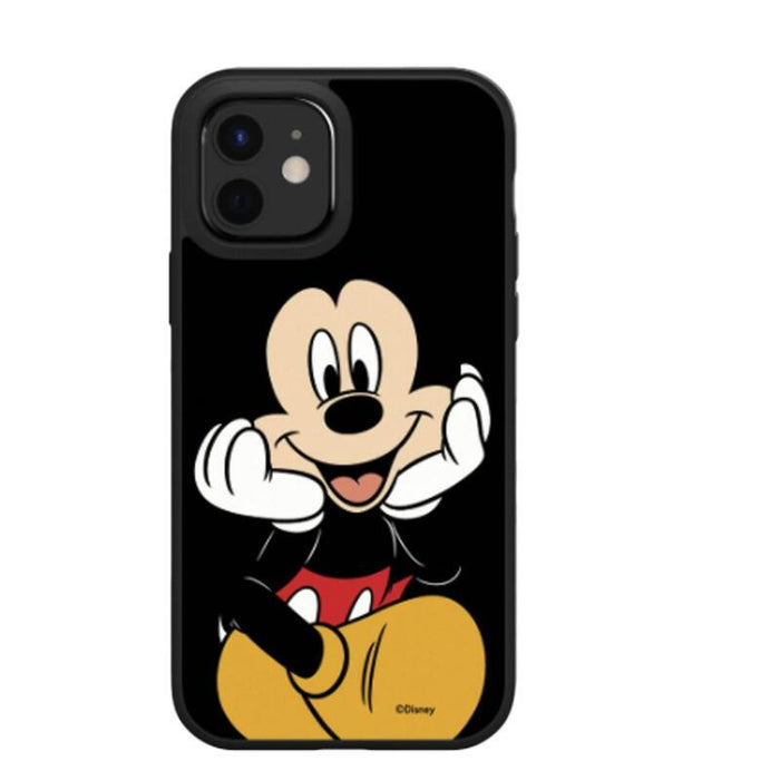 Funda Solidsuit Para Apple Iphone 12 / 12 Pro - Negro - Disney - Mickey - Rhinoshield(Tm) **