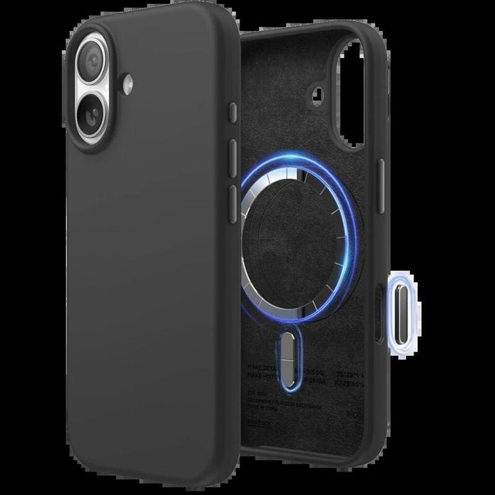 Funda Suave Magsafe Compatible Iphone 17 Negro