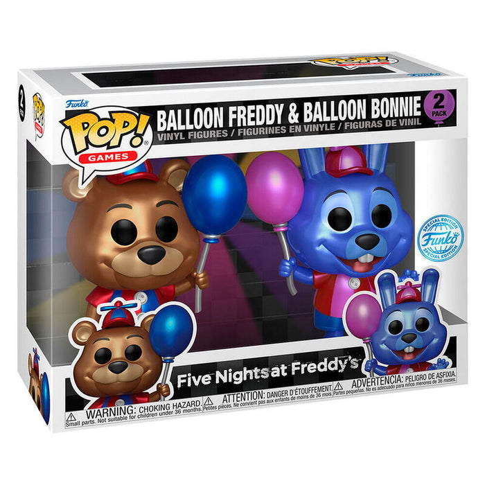 Funko Pop! De Five Nights At Freddy'S: Balloon Freddy Y Balloon Bonnie