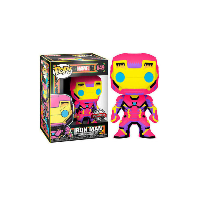Funko Pop Iron Man 649 - Black Light - 889698488464