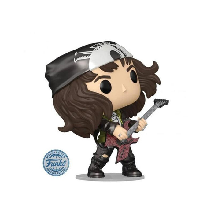 Funko Pop Series Tv Stranger Things Eddie Con Guitarra Efecto Metalico Exclusivo 1462