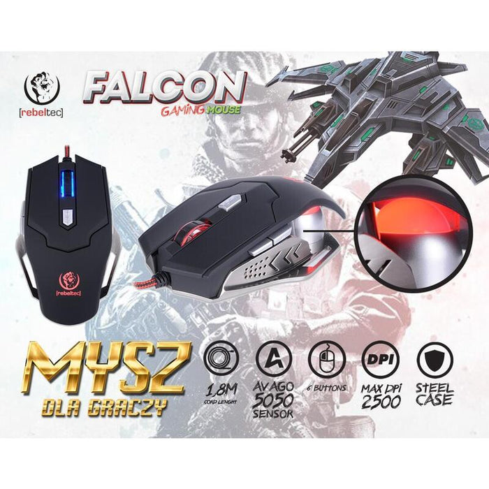Gamingowa Mysz Optyczna Usb Falcon