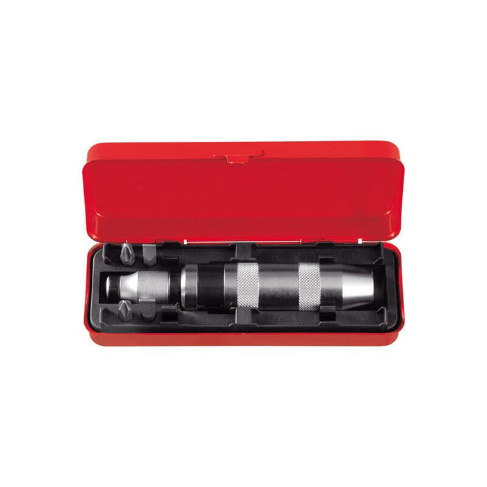 Gedore Set Sacatornillos Rojo 1/2" + Puntas, Llave De Impacto R38004006