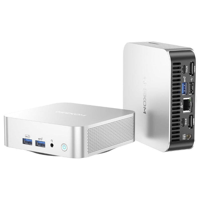 Mini Pc Geekom A6 Amd Ryzen 7 6800h 16gb 1tb Win 11 Pro Plata