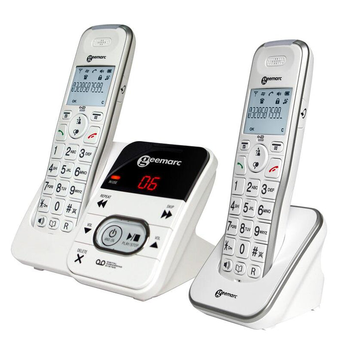 Geemarc Amplidect 295-2 Duo Schnurloses Telefon