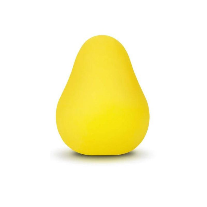 G-Vibe - Huevo Masturbador Texturado Reutilizable Amarillo