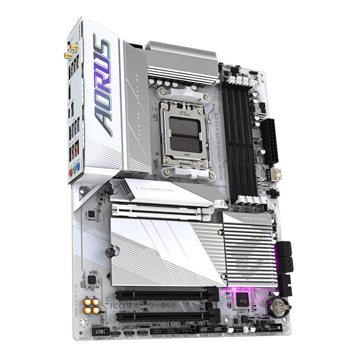 Gigabyte B650e Aorus Elite X Ice Am5 4xddr5 4xsata 3xm.2