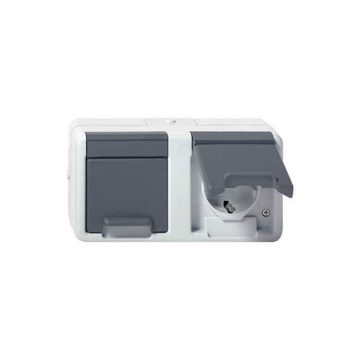 Gira 478130 Toma De Corriente Schuko Gris