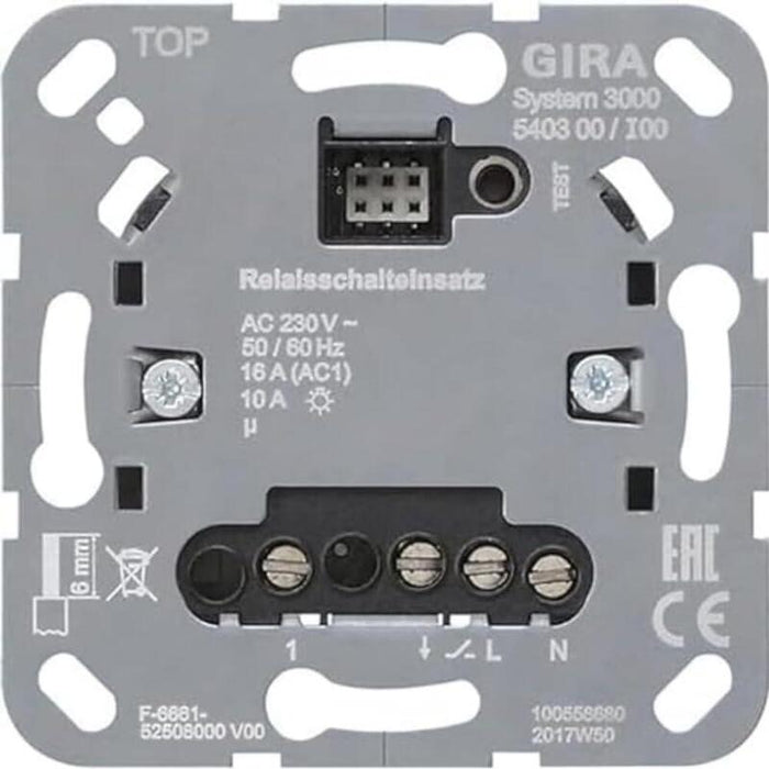 Gira 540300 S3000 Relaisschalteins. Einsatz