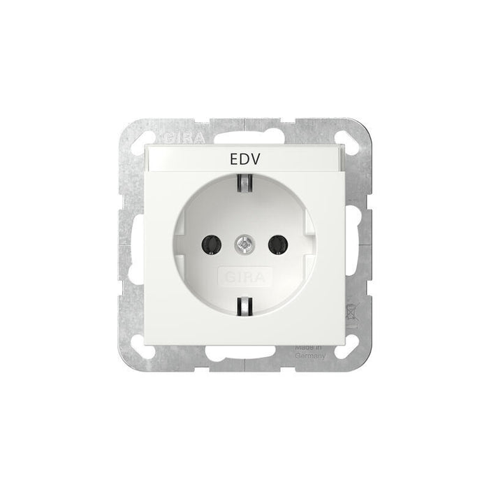 Gira System 55 Toma De Corriente Schuko Blanco