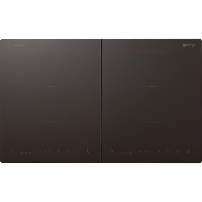 Gorenje Icy3500dgp Portable Hob, Induction, Width 57.5 Cm, 2 Cooking Zones, Touch Control, Black