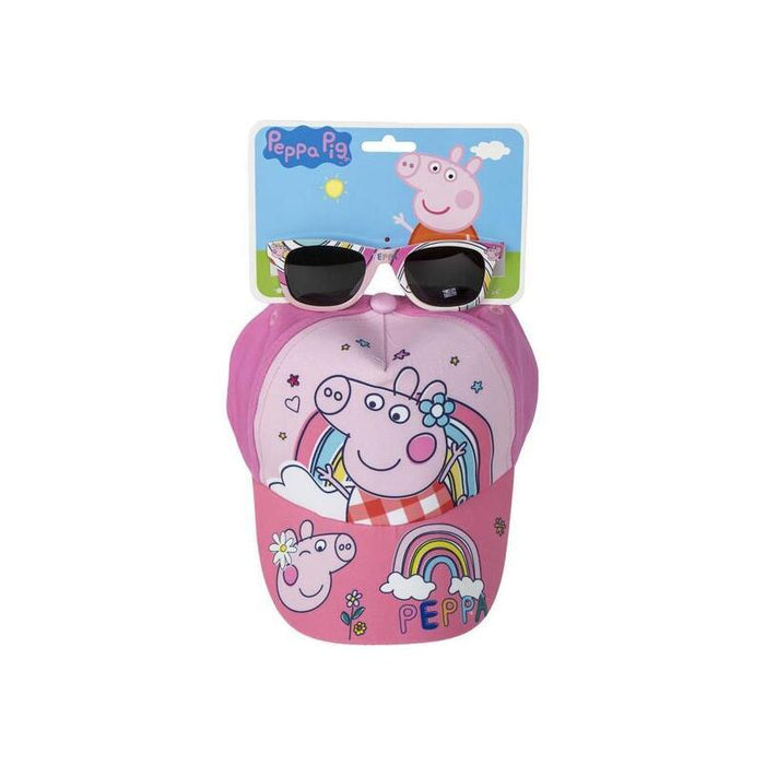 Gorra Set Gafas De Sol Peppa Pig Talla 51