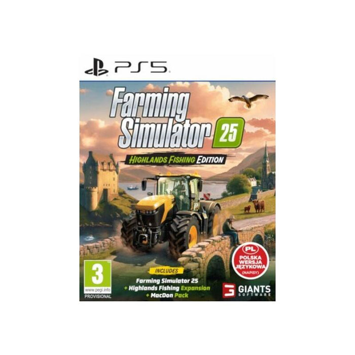 Gra Play Station 5 Farming Simulator 25 Highlands Fishing Edition