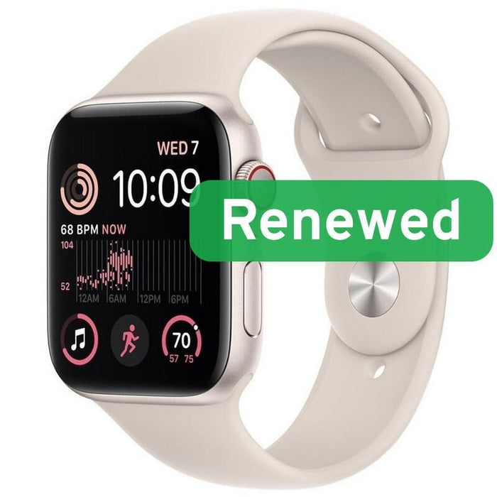 Grade B  Apple Watch Se2 Lte 40mm  1.57" Retina Oled Ltpo  Lte  Starlight  Watchos