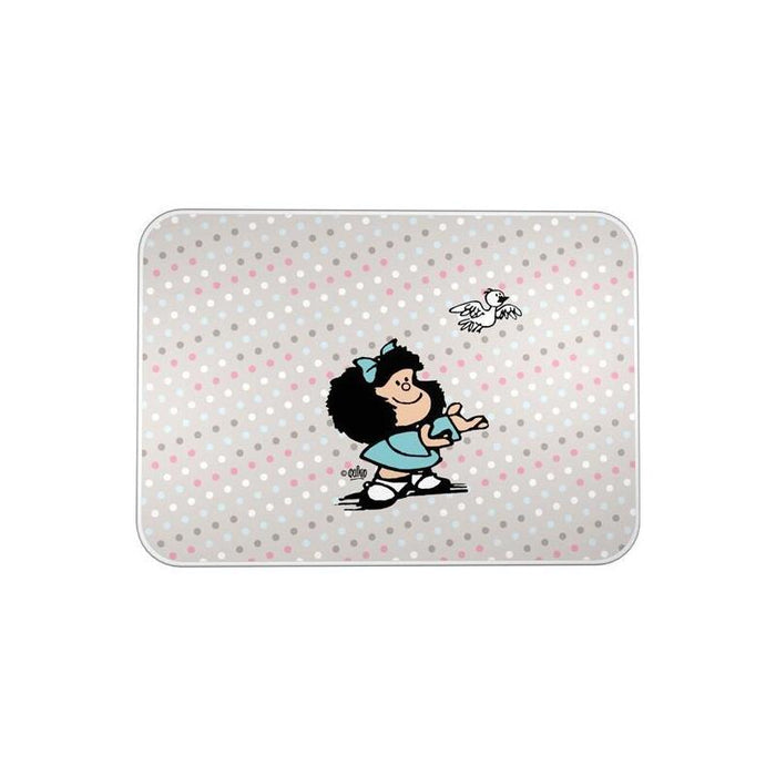 Grafoplás Vade Sobremesa 47x33cm Pvc Rígido Antideslizante Mafalda Bird