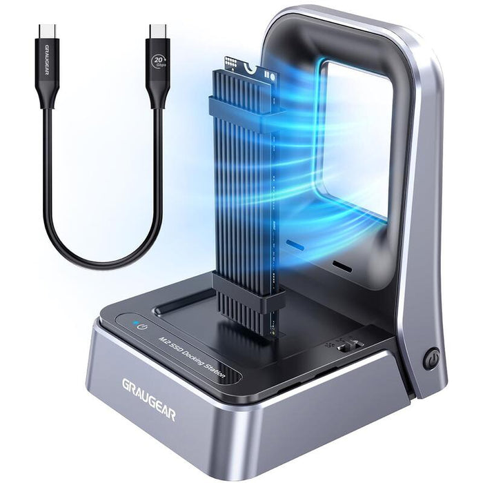 Graugear Externe Docking M.2 Nvme/Ngff Ssd Con Ventilador 20gbit