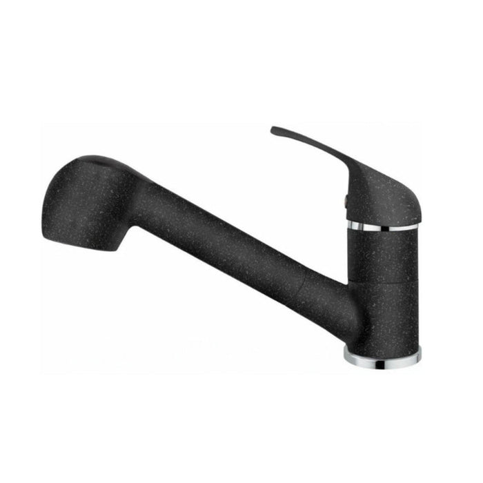 Grifo Pyramis Fido Granit De Cocina 090920138 Negro Punteado
