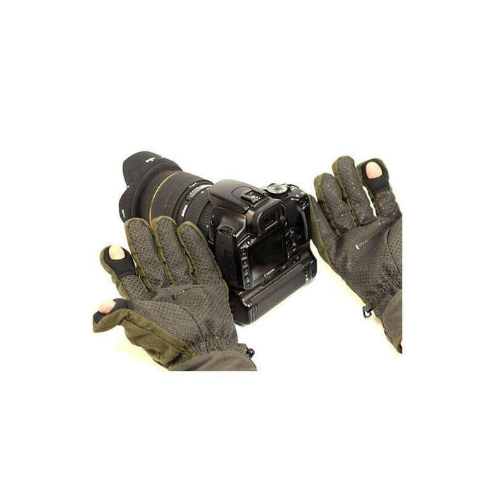 Guantes Stealth Gear Sggxxl Verde, Oliva Microfibra, Poliéster