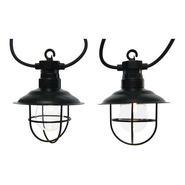 Guirnalda Faroles Exterior 9,5m 10 Leds Ip44 Luz Calida Lumineo