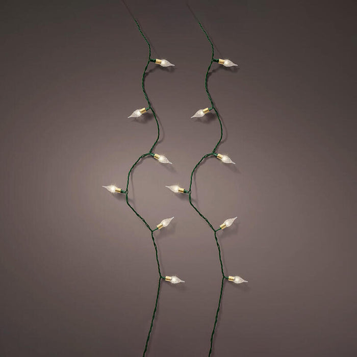 Guirnalda Led Vintage Con 8 Funciones Efecto Centello Para Interior 1119cm 493270
