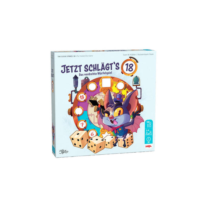 Haba ¡Ahora El Reloj Marca Las 18!, Juego De Dados 2011826001