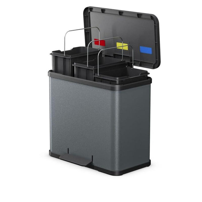 Hailo Öko Trio Plus L Dark Grey, Matte
