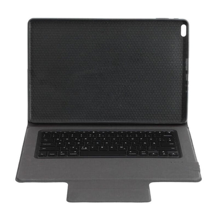 Hannspree - Teclado (Aleman) Und Foliohülle (Hülle) - With Easy Access Kick Stand - Qwertz - Deutsch Eingabegerät