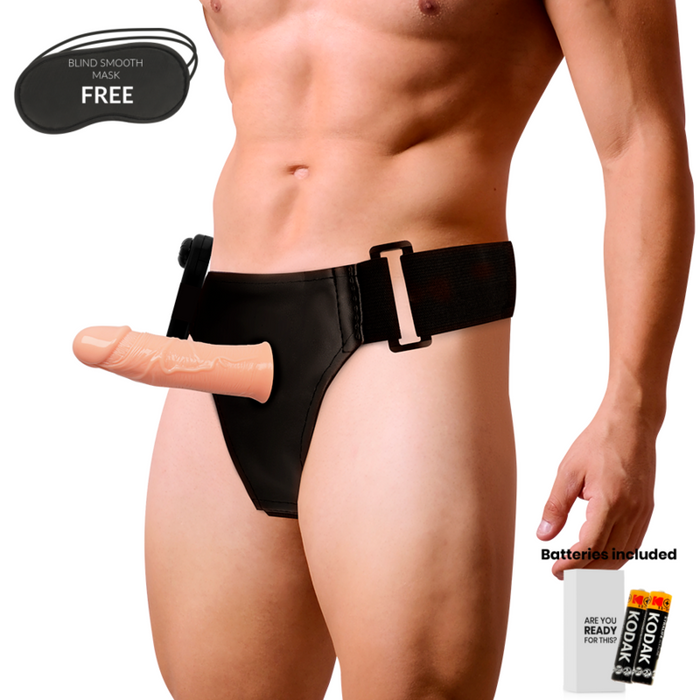 Harness Attraction - Rnes Hueco Gregory Con Vibrador 16.5 Cm -O- 4.3 Cm