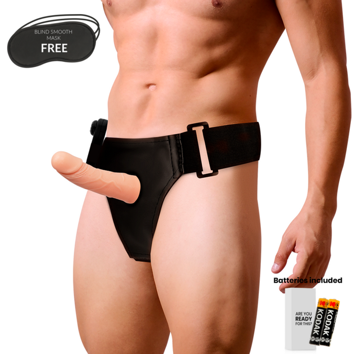 Harness Attraction - Rnes Hueco Marcos Con Vibrador 15 Cm -O- 5 Cm