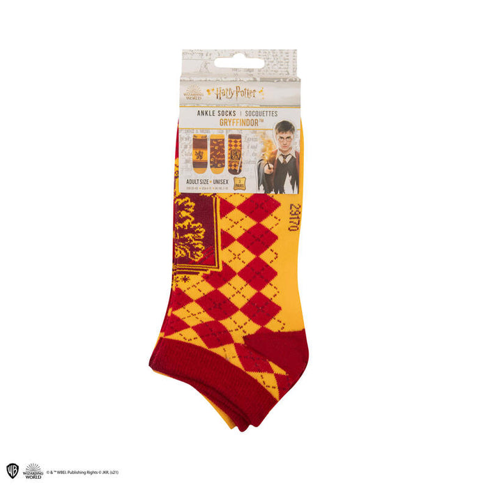Harry Potter Calcetines 3 Uds Tobillo Gryffindor