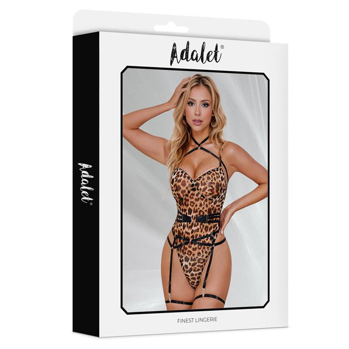 Helena Teddy Animal Print Leopardo Talla (Interno):S/M