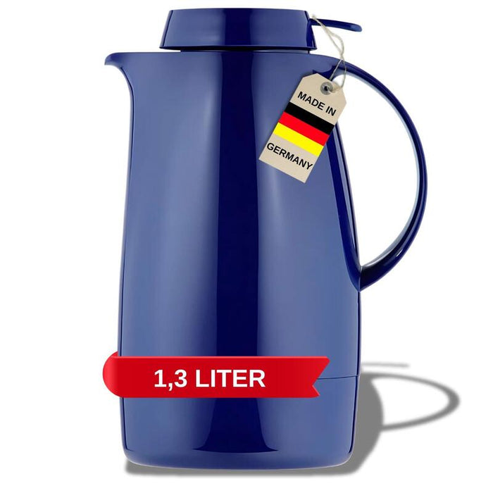 Helios Isolierkanne Servitherm 1,3 L, Dunkelblau