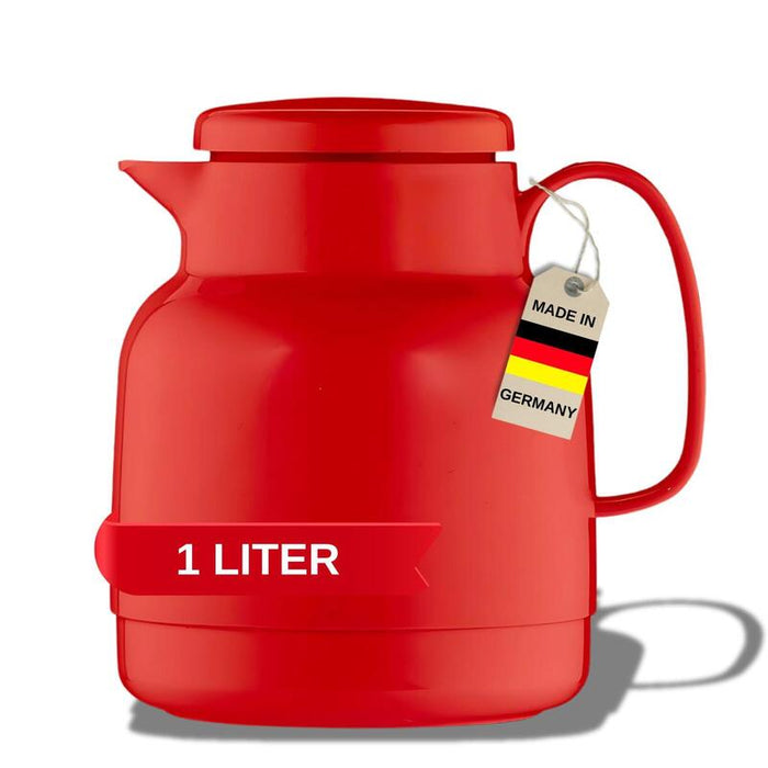 Helios Jarra Térmica Mondo 1,0 L, Rojo
