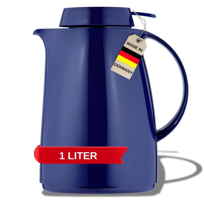 Helios Jarra Térmica Servitherm 1,0 L, Azul Oscuro