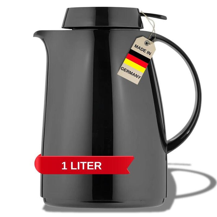 Helios Jarra Térmica Servitherm 1,0 L, Negro