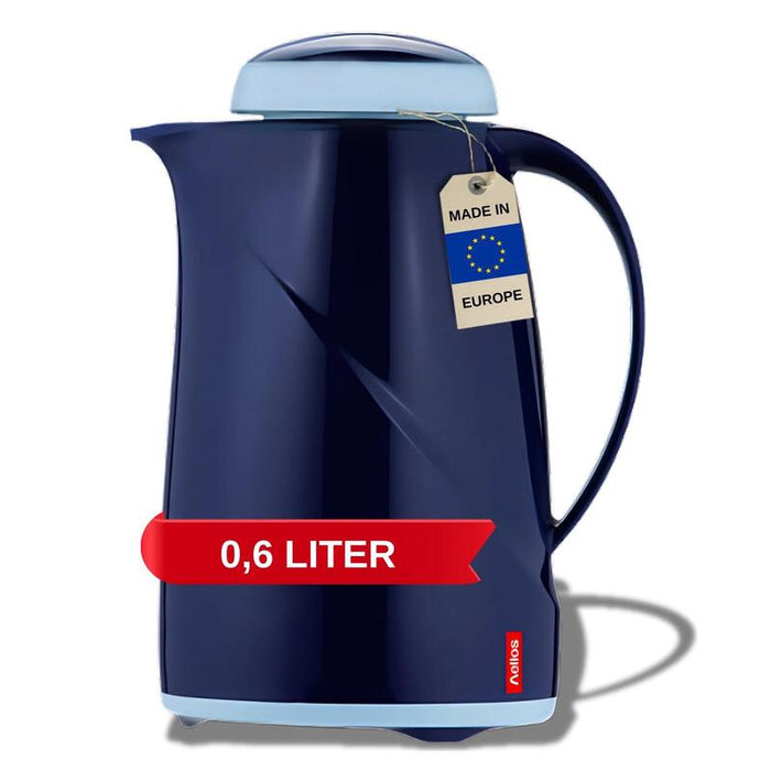 Helios Jarra Térmica Wave 0,6 L, Azul