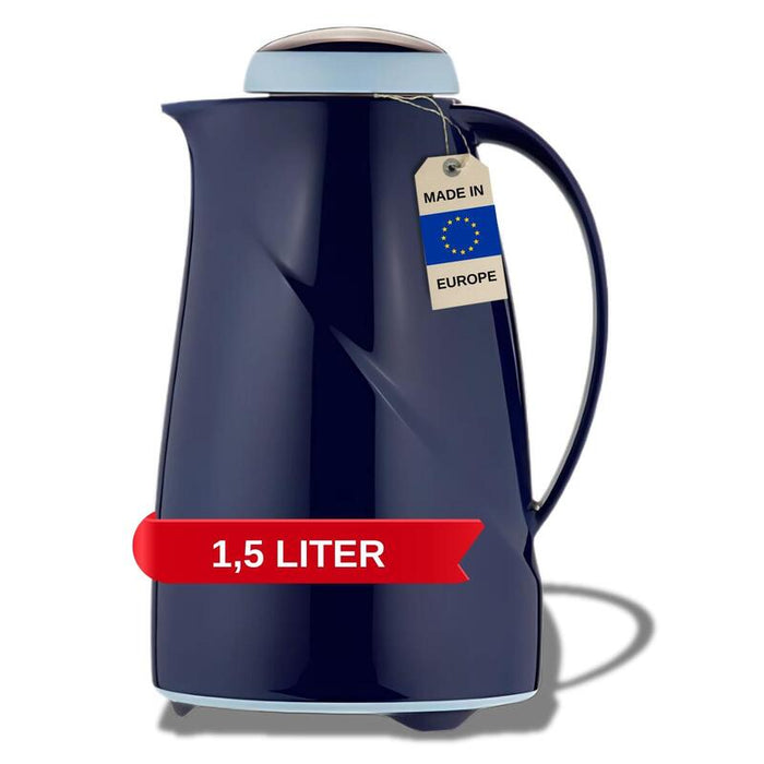 Helios Jarra Térmica Wave 1,5 L, Azul