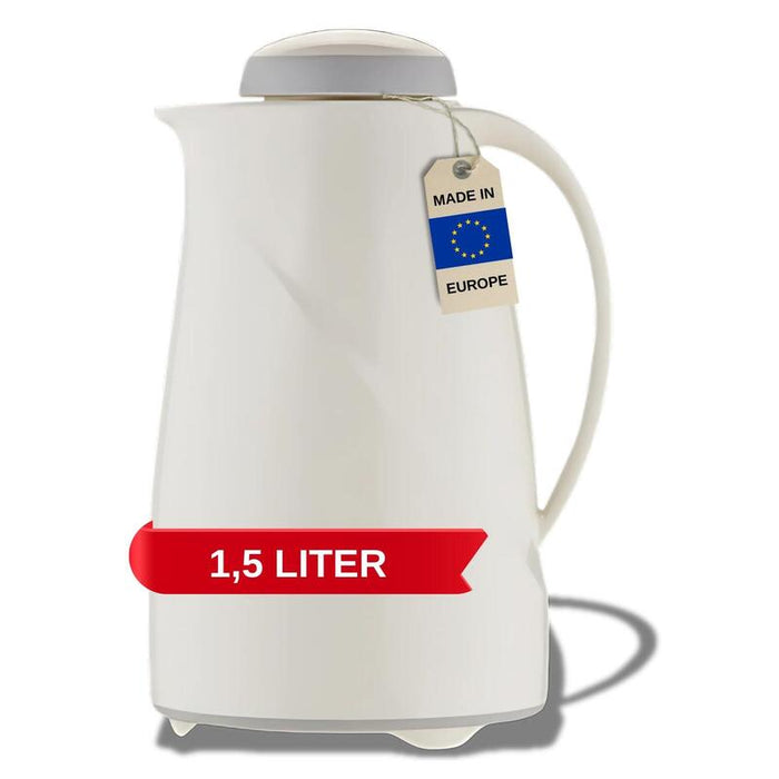 Helios Jarra Térmica Wave 1,5 L, Blanco