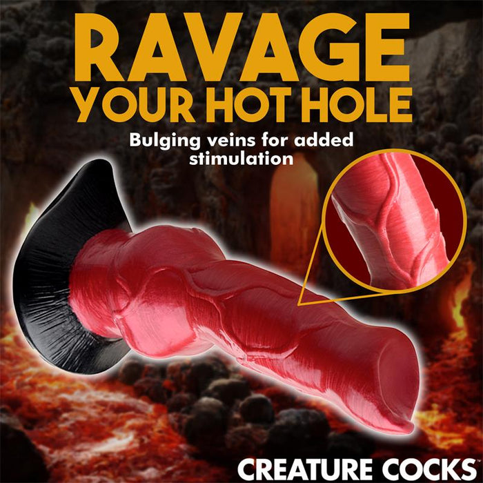 Hell-Hound Dildo Silicona 19 Cm - 7.5
