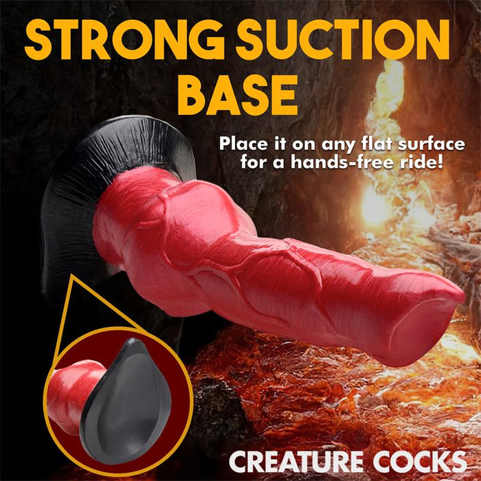 Hell-Hound Dildo Silicona 19 Cm - 7.5