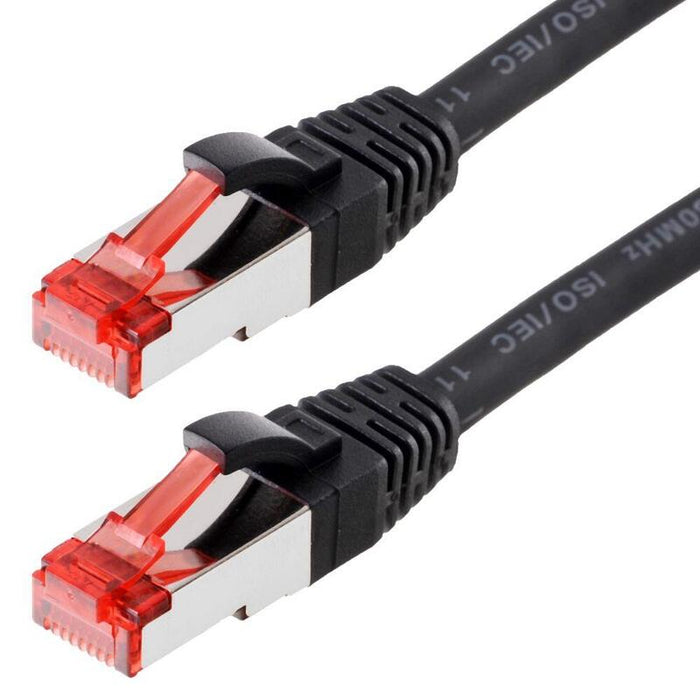 Helos Cable De Red S/Ftp Cat 6 Negro 15,0m