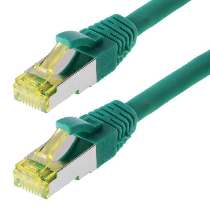 Helos Cable De Red S/Ftp Cat 6a Verde 10,0m