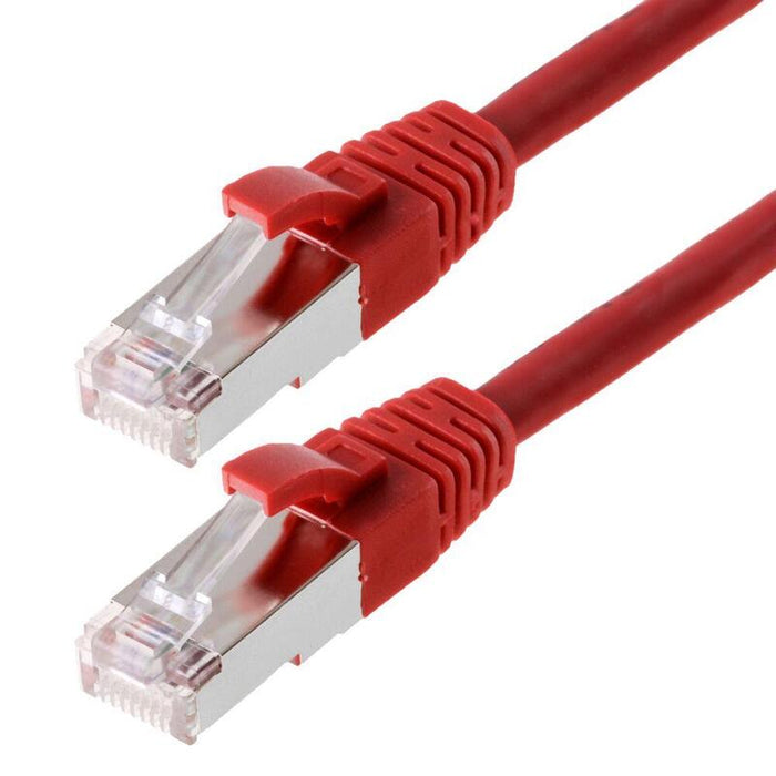 Helos Cable De Red Sf/Utp Cat 5e Rojo 0,5m