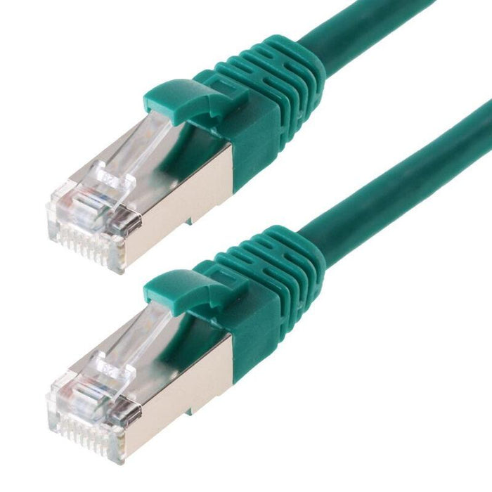 Helos Cable De Red Sf/Utp Cat 5e Verde 3,0m