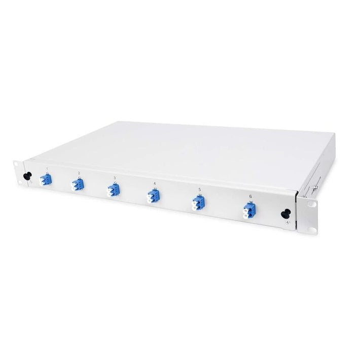 Helos Lwl 19" Breakoutbox Con 6 Tomas Lc-Duplex, Singlemode