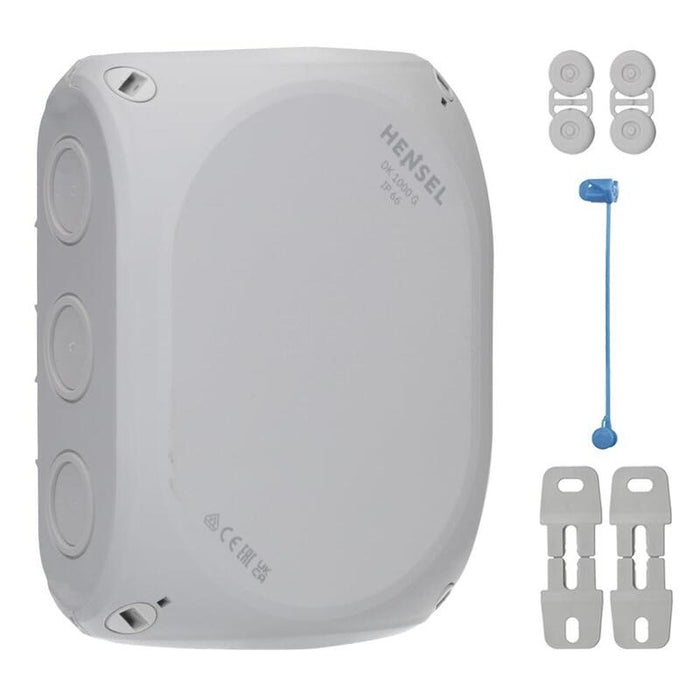 Hensel Caja De Derivación De Cables Hasta Dk 1000 G 10qmm 3ph, 16qmm 1ph, O.Abrazadera