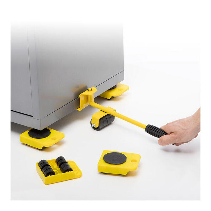 Innovagoods Heaveasy Herramienta De Elevacion Y Transporte De Cargas Hasta 200kg - Ruedas 360âº - Mango Antideslizante