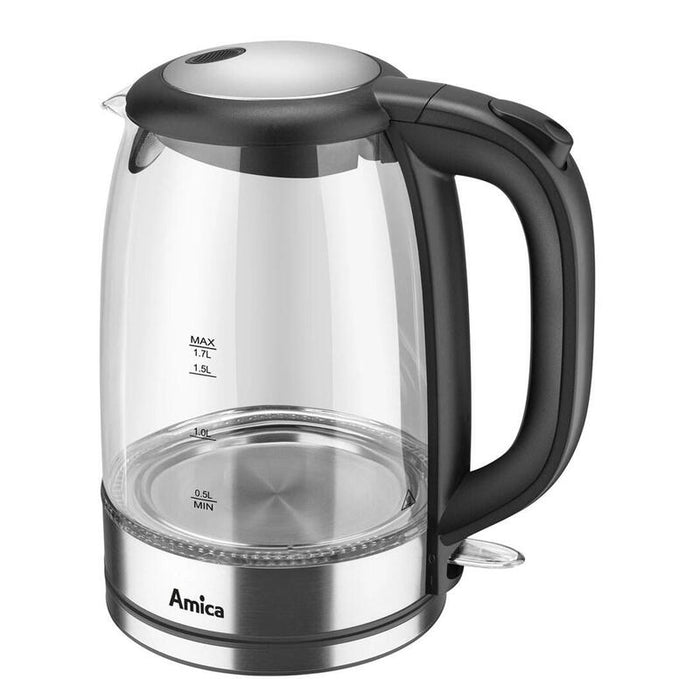 Hervidor Amica Szklany Kd 2050g Inox